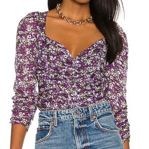 ASTR Floral Top